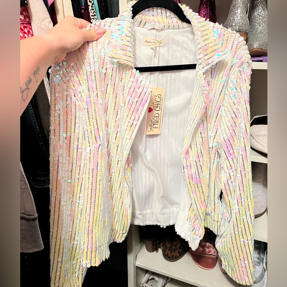 Sequins blazer
